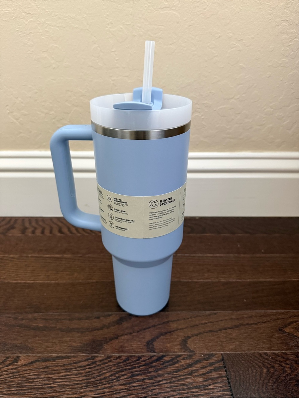 Stanley Quencher H2.0 Tumbler - Heather Blue - Picture 2 of 4